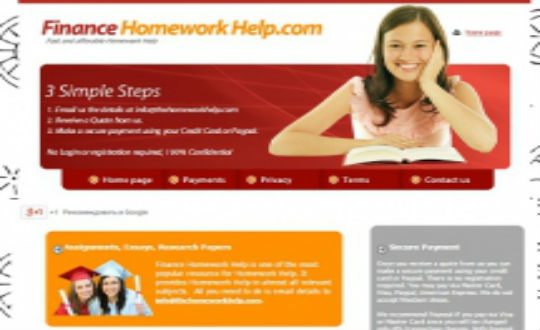 Kids homework help website